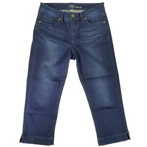 New York & Co. Soho Skinny Crop Capri Jeans Size 4
